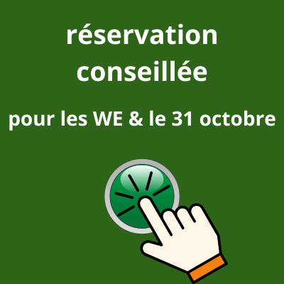 Je clique pour reserver