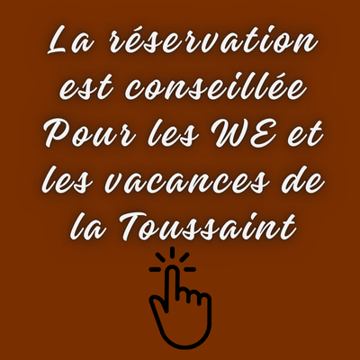 Je clique pour reserver